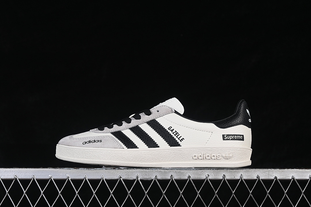 Unbranded [DD6613]-[ORIGINALS GAZELLE INDOOR CASUAL SHOES BLACK/WHITE/GREY]-[WOMAN:35-39]-[MAN:40-45], photo 1