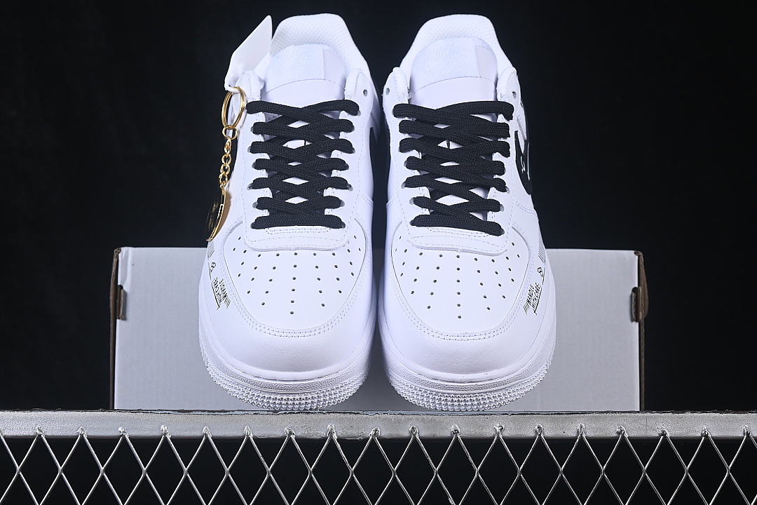Nike [CW2288-111]-[AIR FORCE 1 07 LOW CASUAL SNEAKERS WHITE/BLACK]-[WOMAN:36-39]-[MAN:40-45] - Image 12