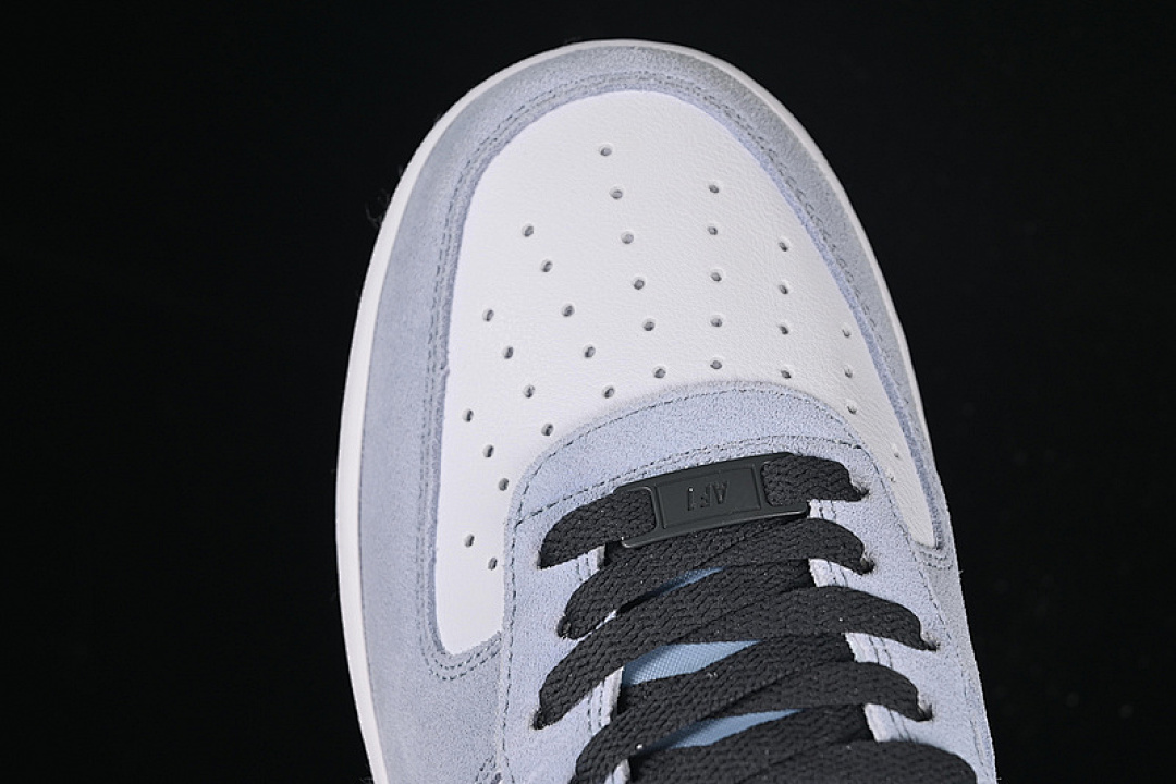 Nike [IF6205-400]-[AIR FORCE 1 07 LOW WHITE/GREY/BLACK]-[WOMAN:36-39]-[MAN:40-45] - Image 10