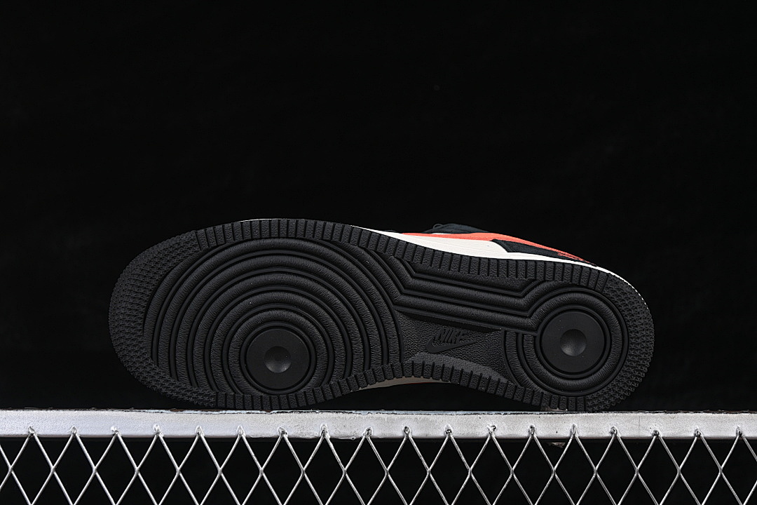 Nike [XD0028-006]-[AIR FORCE 1 07 LOW CASUAL SNEAKERS WHITE/BLACK/RED]-[WOMAN:36-39]-[MAN:40-45] - Image 15