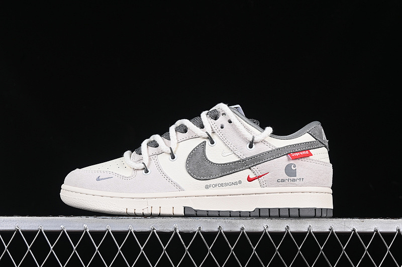 Nike SB DUNK LOW GREY/WHITE · YX5066-239, photo 1