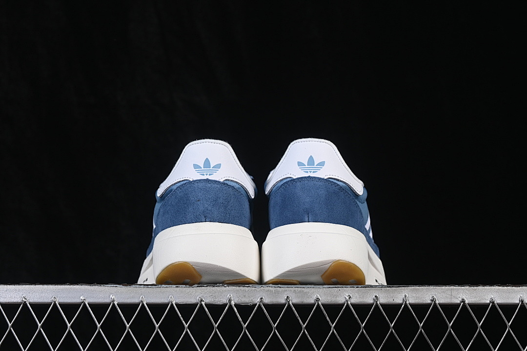 Adidas [CJ4453]-[ULTRA LIGHT AND BREATHABLE CASUAL RUNNING SHOES NAVY BLUE/WHITE]-[MAN:40-45] - Image 13