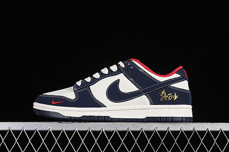 Nike SB DUNK LOW WHITE/RED/BLUE · XP3802-953, photo 1