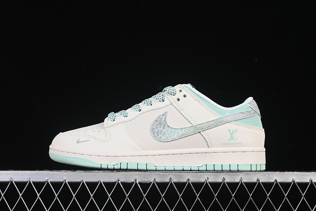 Unbranded [XS6089-628]-[SB DUNK LOW WHITE/GREEN LOW-TOP CASUAL SNEAKERS]-[WOMAN:36-39]-[MAN:40-45], photo 1