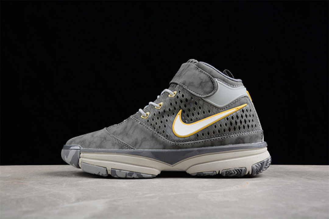 Nike Nike KOBE 2 WHITE/GREY/YELLOW · 640222-001, photo 1
