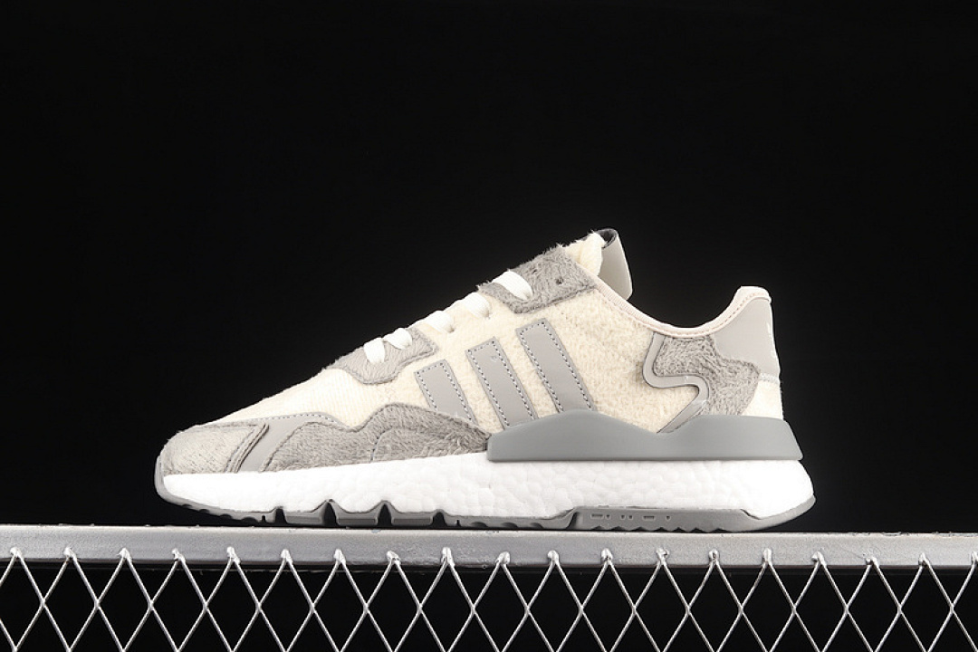 Unbranded [FX5577]-[NITE JOGGER BOOST SHOES LIGHT GREY/BEIGE/CLOUD WHITE]-[WOMAN:36-39]-[MAN:40-45], photo 1