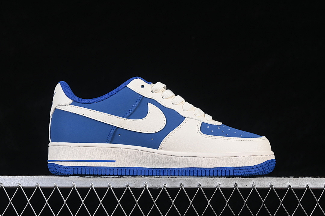 Nike [XD9314-612]-[AIR FORCE 1 07 LOW CASUAL SNEAKERS NAVY BLUE/WHITE]-[WOMAN:36-39]-[MAN:40-45] - Image 15