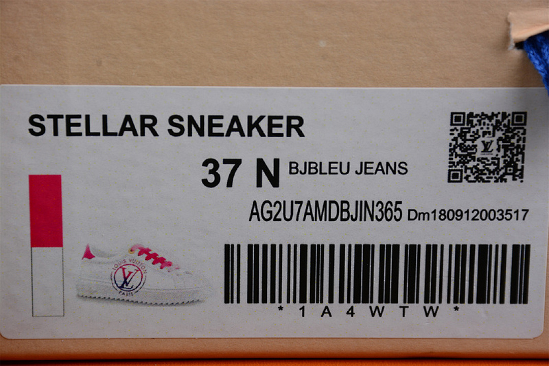 Louis Vuitton [L*V STELLAR SNEAKERS WHITE/WHITE/PINK]-[WOMAN:35-40] - Image 2
