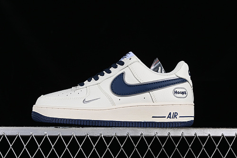 Nike Nike AIR FORCE 1 07 LOW HOOPS WHITE/BLUE · HP2369-008, photo 1