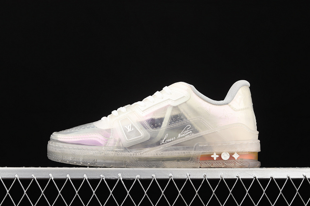 Louis Vuitton Louis Vuitton [L*V 2021SS TRAINER SHOES WHITE/BLUE/RED]-[MAN:38-45], photo 1