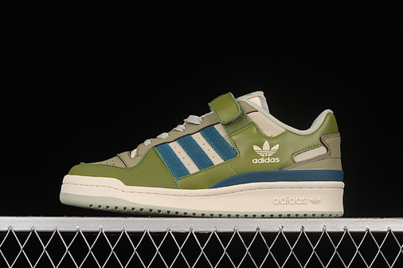 FORUM 84 LOW GREAT OUTDOORS TECH OLIVE/LIGHT GREY/BLUE · GX4545, photo 1