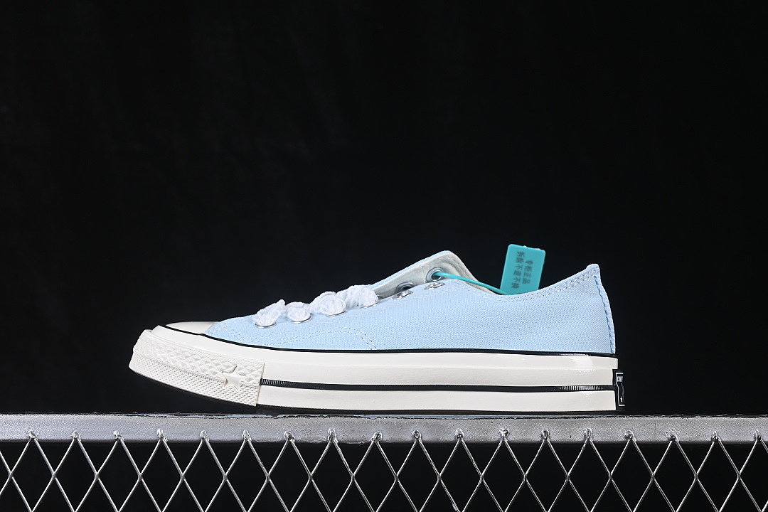 Converse [A24224C]-[CHUCK 70S LOW TOP CANVAS SHOES SKY BLUE/ICE BLUE]-[WOMAN:35-39.5]-[MAN:40-44], photo 1