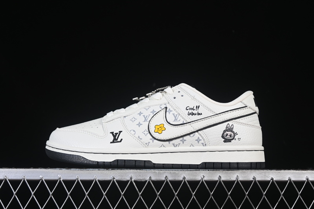 Louis Vuitton [SC0601-455]-[SB DUNK LOW LV WHITE/BLACK]-[WOMAN:36-39]-[MAN:40-45], photo 1