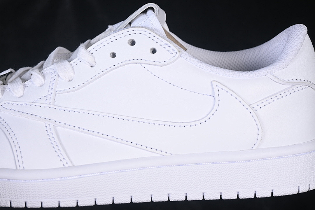 Jordan [TD1228-111]-[TRAVIS SCOTT AIR JORDAN 1 LOW OG WHITE/WHITE/WHITE]-[WOMAN:36-39]-[MAN:40-48.5] - Image 8