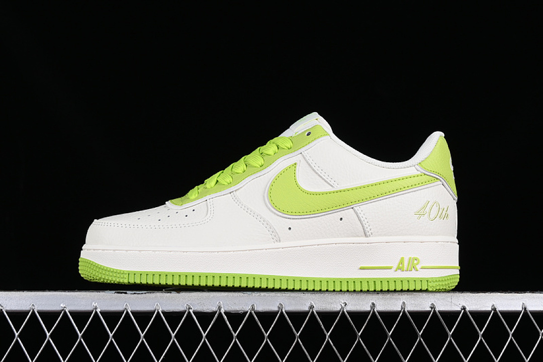 Nike [JF1983-557]-[AIR FORCE 1 07 LOW 40TH WHITE/GREEN]-[WOMAN:36-39]-[MAN:40-45], photo 1