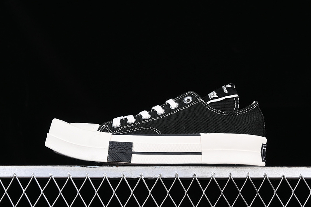 Converse [172341C]-[CONVERSE X RICKOWENS WHITE/BLACK]-[WOMAN:35-39]-[MAN:40-44], photo 1