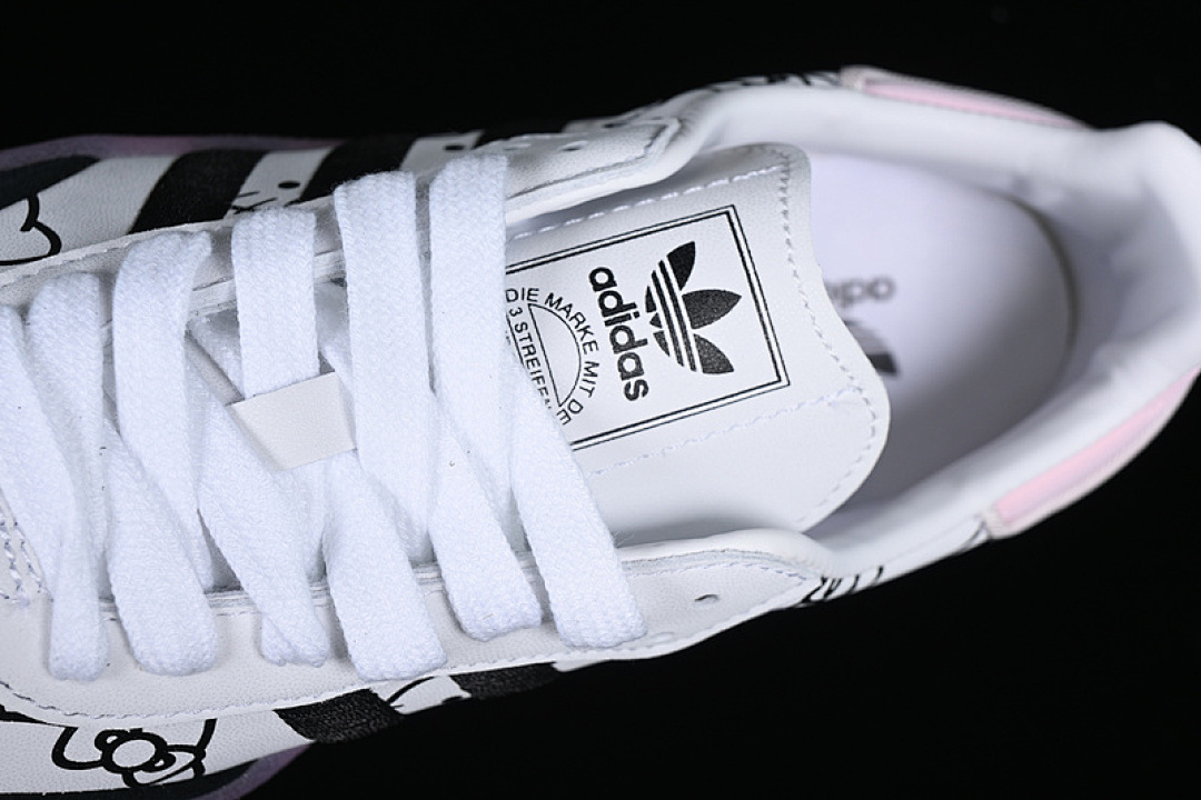 Adidas [IG4450]-[SAMBA VEGAN WHITE/BLACK/PINK]-[WOMAN:36-39]-[MAN:40-45] - Image 9