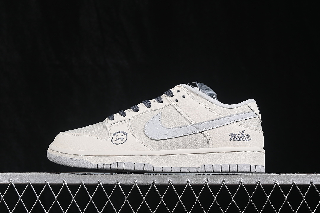 Unbranded [DS6608-026]-[DUNK LOW CASUAL SNEAKERS LIGHT GRAY/WHITE]-[WOMAN:36-39]-[MAN:40-45], photo 1