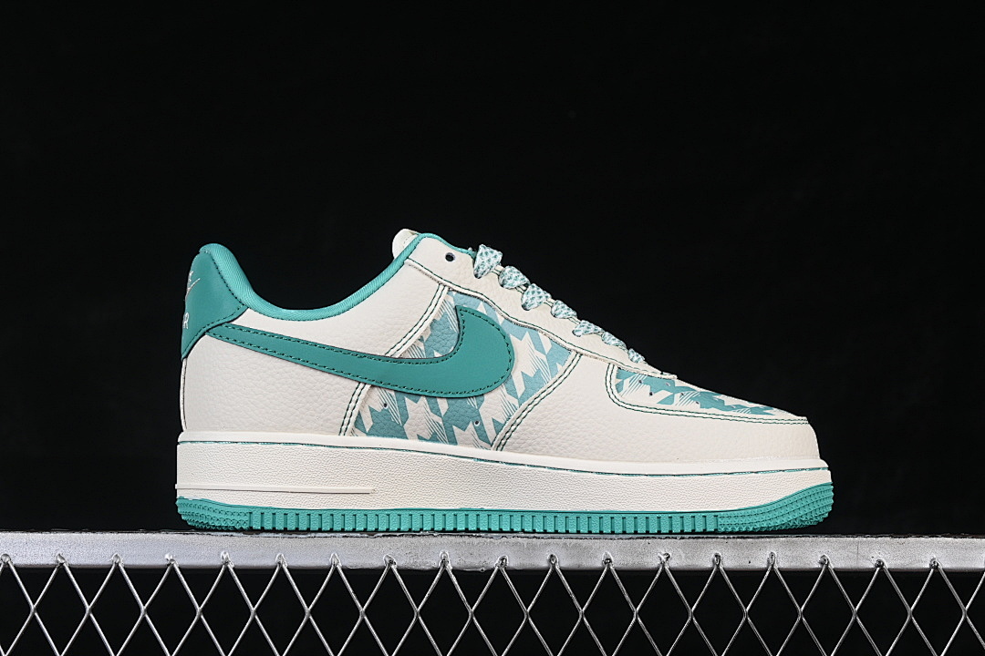 Nike [XL1979-124]-[AIR FORCE 1 07 LOW CASUAL SNEAKERS GREEN/WHITE]-[WOMAN:36-39]-[MAN:40-45] - Image 15