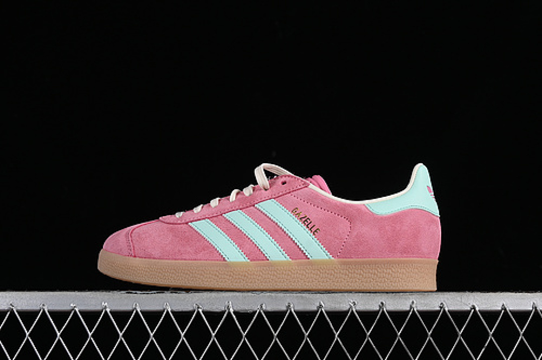 Adidas ORIGINALS GAZELLE W BLISS PINK/CLEAR MINT/GUM 3 · IH5015, photo 1