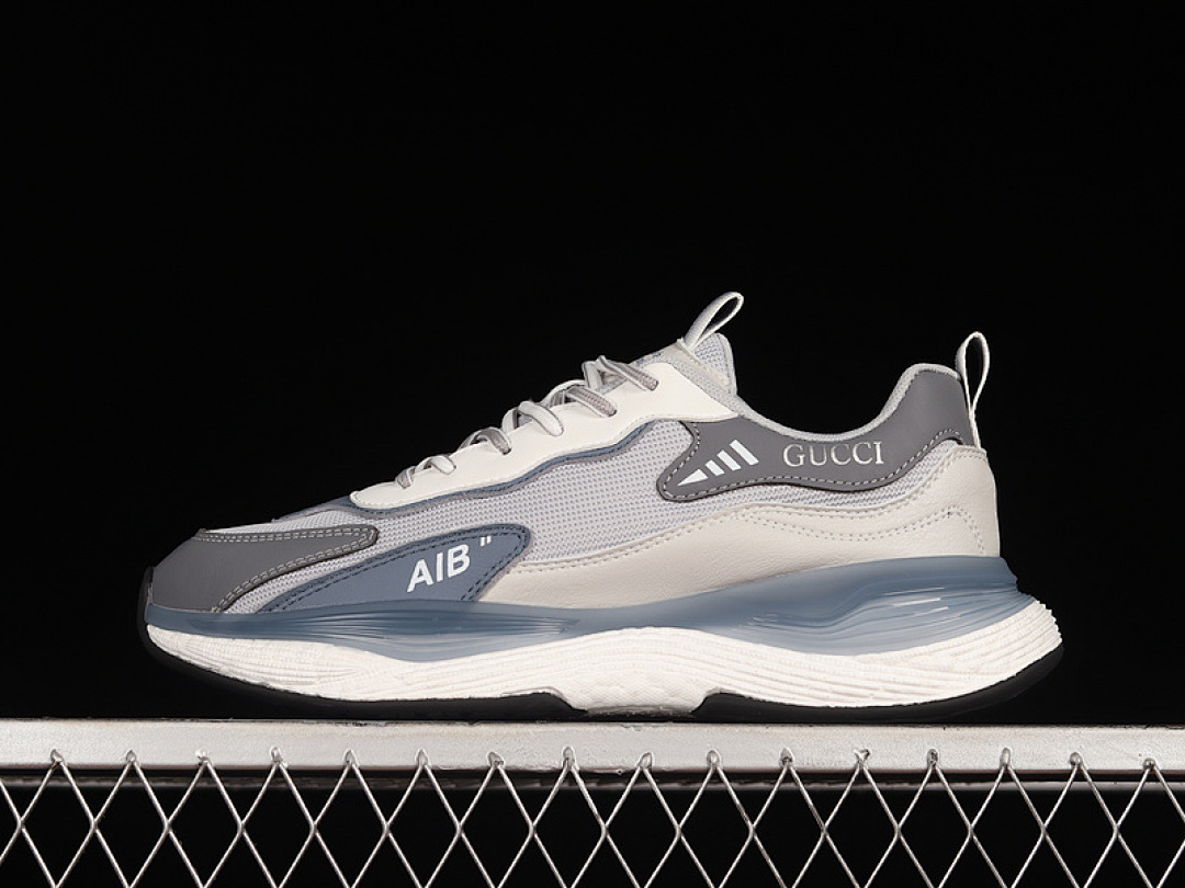 Off-White [9Y9209666]-[GU*CCI LEISURE TREND SNEAKERS OFF WHITE/LIGHT GREY/WHITE]-[MAN:39-44], photo 1
