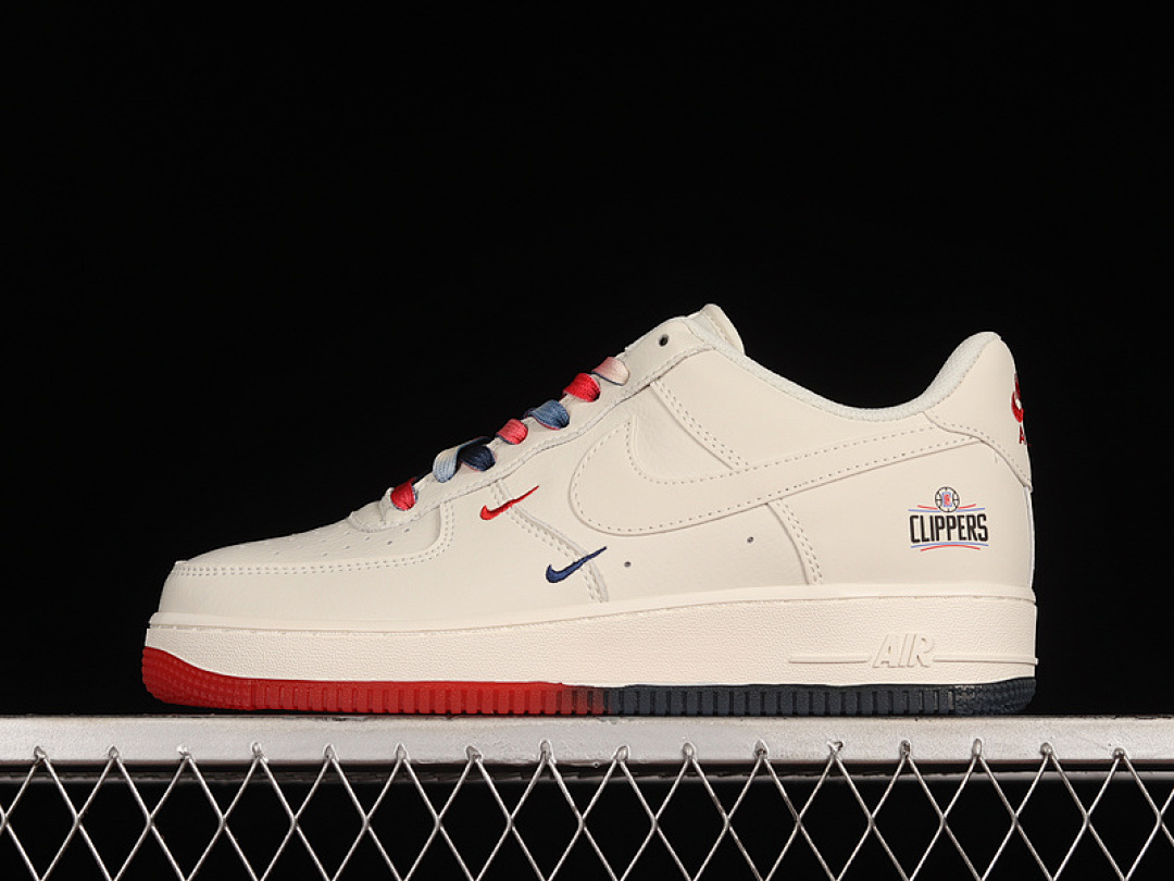 Nike [GU5696-658]-[AIR FORCE 1 LOW 07 BEIGE/BLUE/RED]-[WOMAN:36-39]-[MAN:40-45], photo 1