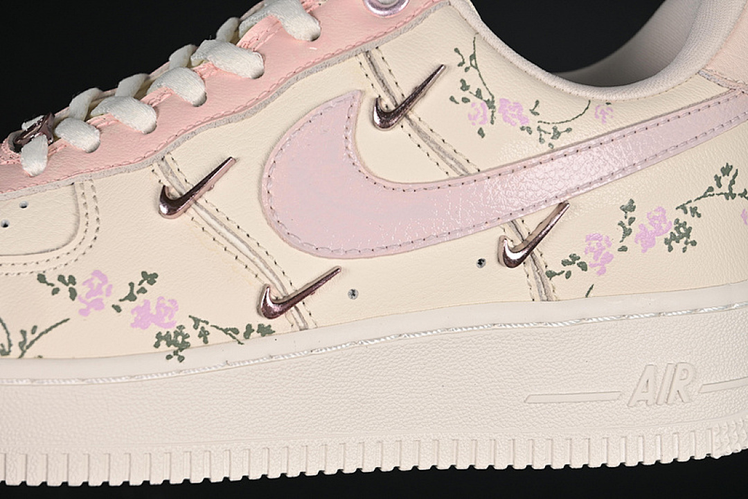 Nike [FV8110-182]-[AIR FORCE 1 07 LOW LIGHT PINK FLOWERS BEIGE/PINK]-[WOMAN:36-39]-[MAN:40-45] - Image 8