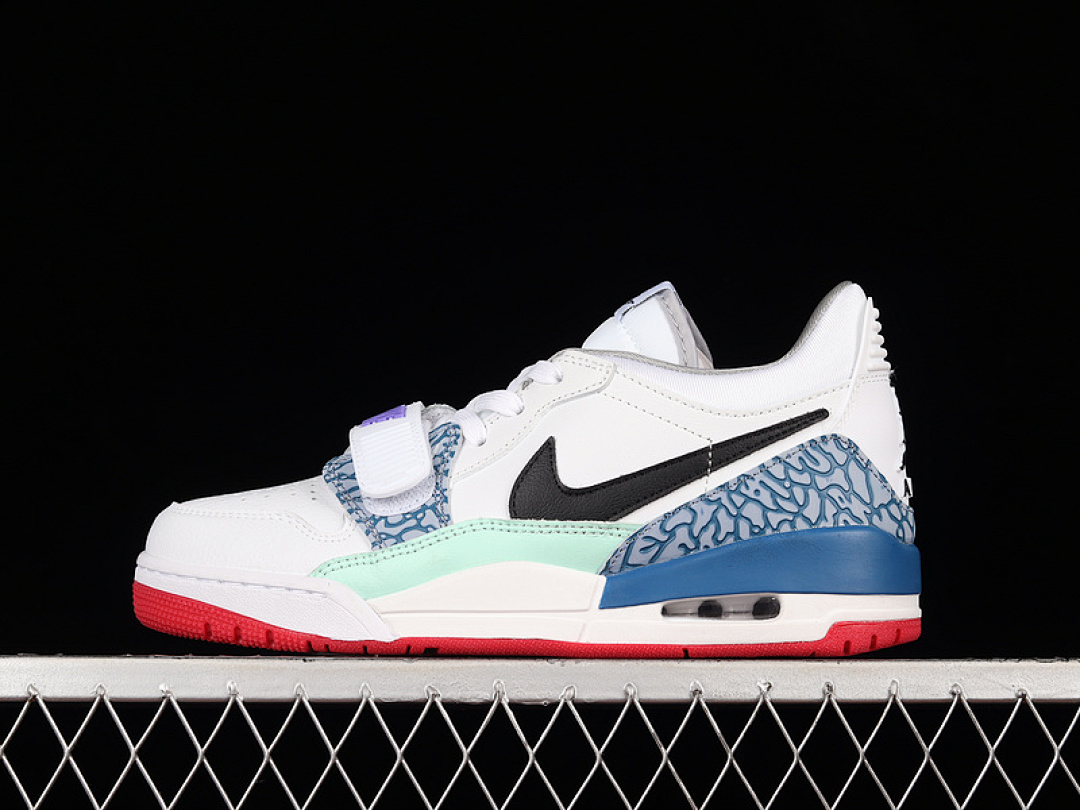 Jordan [DV9127-101]-[AIR JORDAN LEGACY 312 LOW WHITE/PURPLE-BLUE]-[WOMAN:36-39]-[MAN:40-46], photo 1
