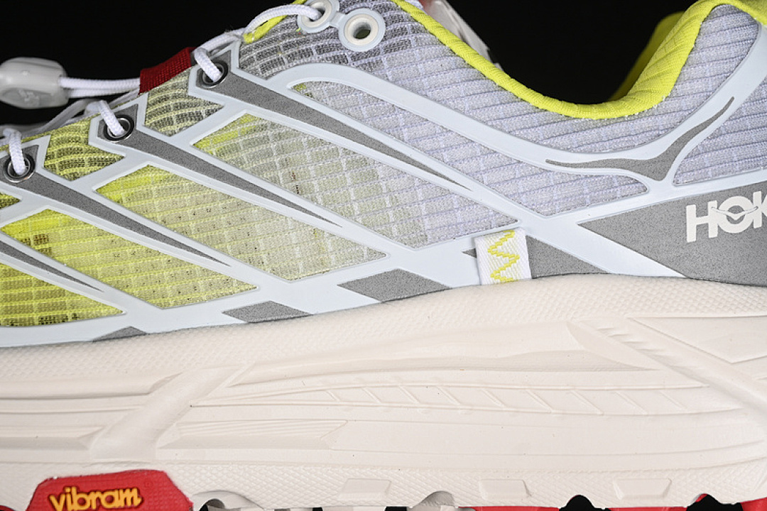 Hoka [1153931 WNN]-[HOKA MAFATE THREE 2 WHITE/GREY/RED/GREEN]-[WOMAN:36-39]-[MAN:40-45] - Image 8