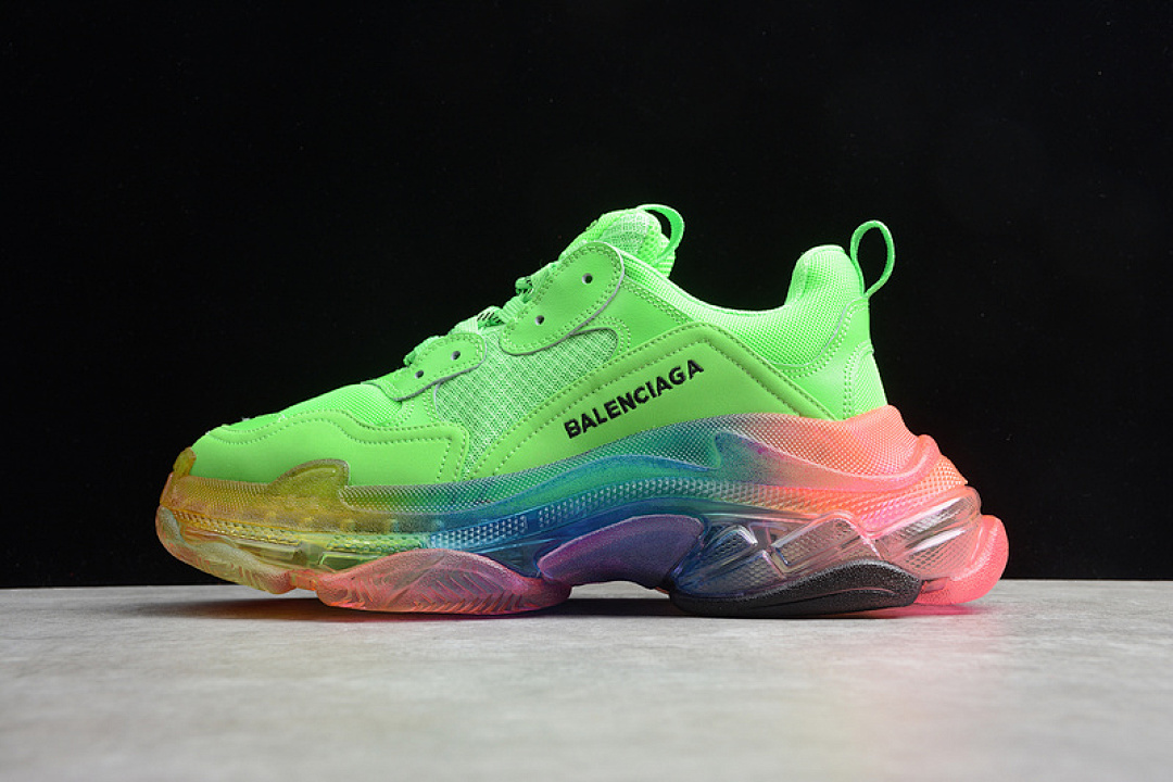Unbranded [ECBA700320F]-[TRIPLE S 3.0 GREEN/MULTI-COLOR]-[WOMAN:36-39]-[MAN:40-45], photo 1