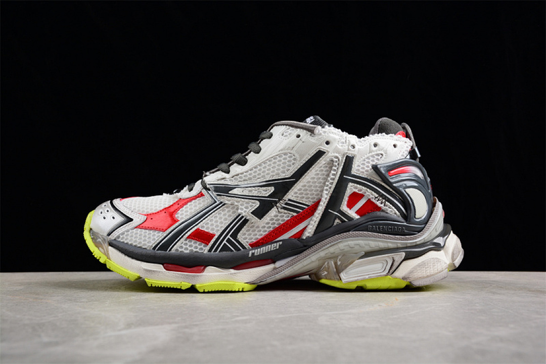 Kith Balenciaga RUNNER KITH FOUR.COLOR GREY/BLACK/RED/WHITE · W3RB69167, photo 1