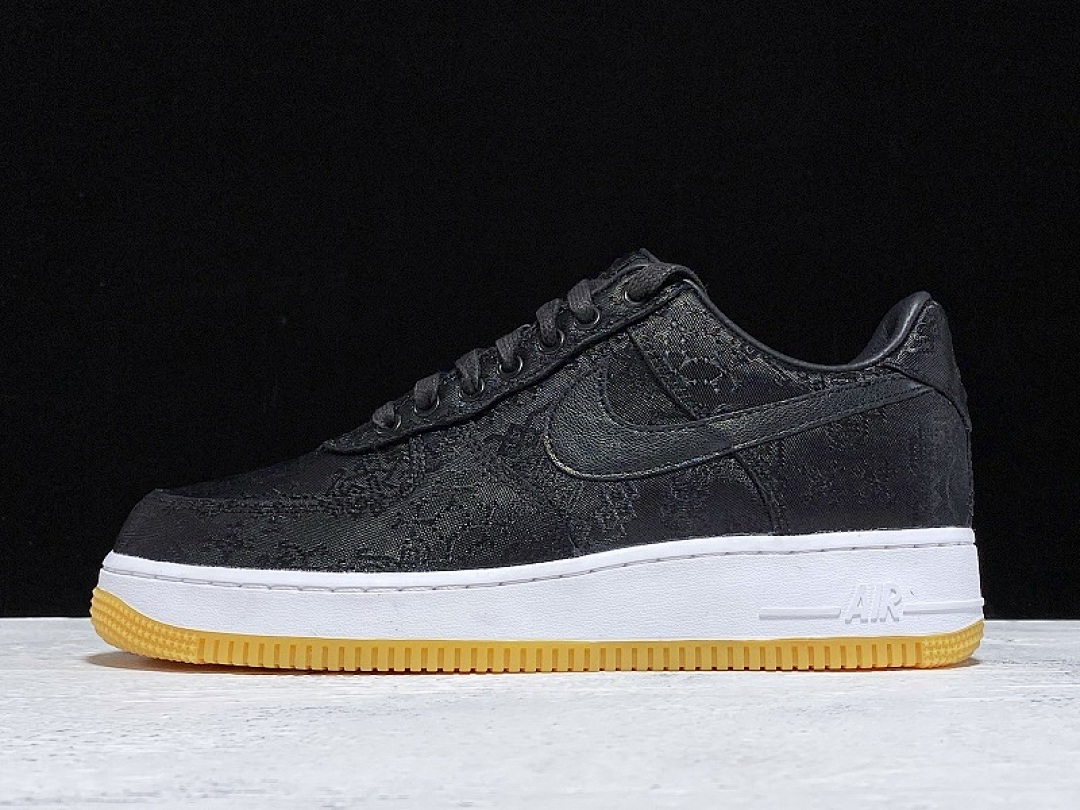 Nike [CZ3986-001]-[GET AIR FORCE 1 LOW FRAGMENT DESIGN X CLOT BLACK/WHITE]-[MAN:39-44.5], photo 1