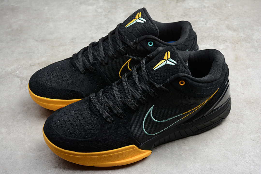 Nike [AV6339-002]-[ZOOM KOBE 4 PROTRO BLACK/AURORA GREEN-UNIVERSITY GOLD]-[MAN:40-46] - Image 10