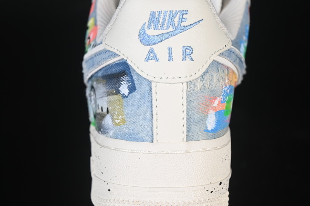 Nike [CW1888-116]-[AIR FORCE 1 07 LOW FANTASY COWBOY WHITE/BLUE]-[WOMAN:36-39]-[MAN:40-45] - Image 7