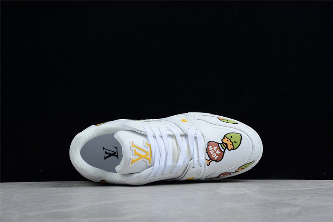 Louis Vuitton [65PIOO201]-[L*V TRAIL SNEAKERS WHITE/WHITE/MULTI-COLOR]-[MAN:38-45] - Image 14