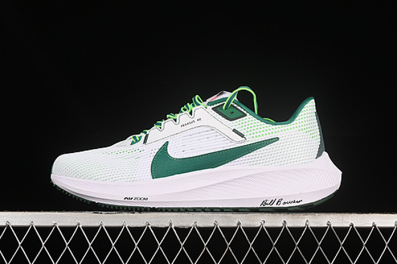 Nike Nike AIR ZOOM PEGASUS 40 PREMIUM ILL BOWERMAN WHITE/FIR/GREEN STRIKE/MALACHITE · FJ0329-100, photo 1