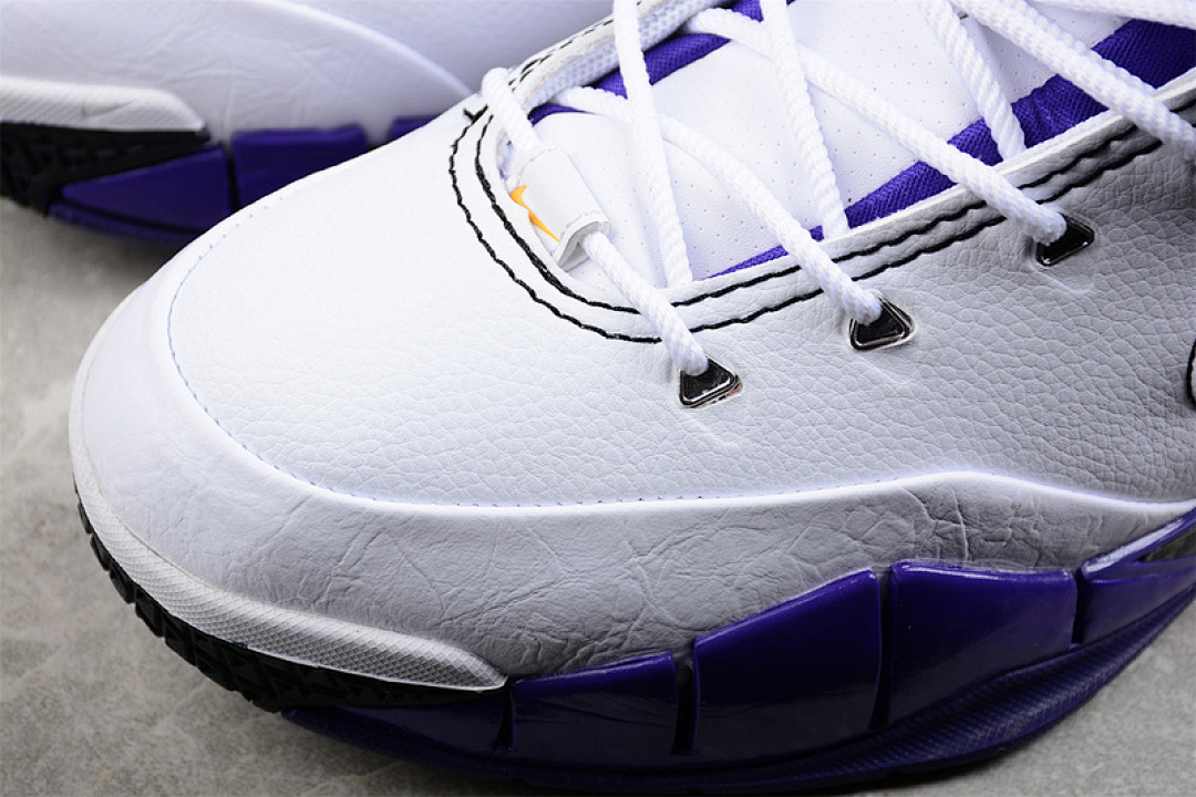 Nike [AQ2728-105]-[ZOOM KOBE 1 PROTRO 81 POINTS WHITE/BLACK/COURT PURPLE]-[MAN:40-46] - Image 7