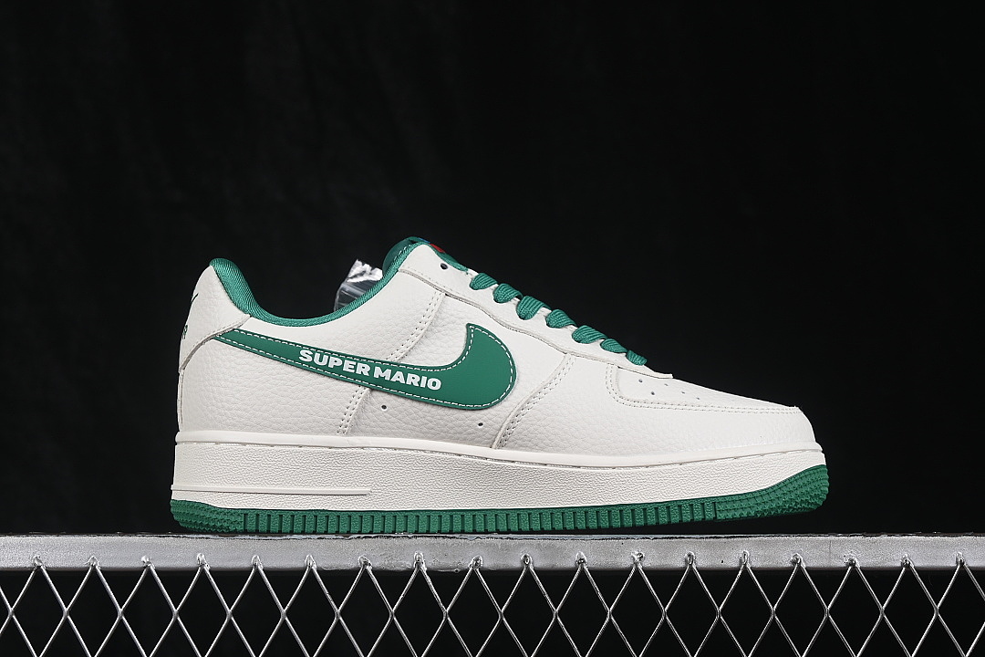 Nike [DW8806-028]-[AIR FORCE 1 07 LOW CASUAL SNEAKERS DARK GREEN/WHITE]-[WOMAN:36-39]-[MAN:40-45] - Image 15