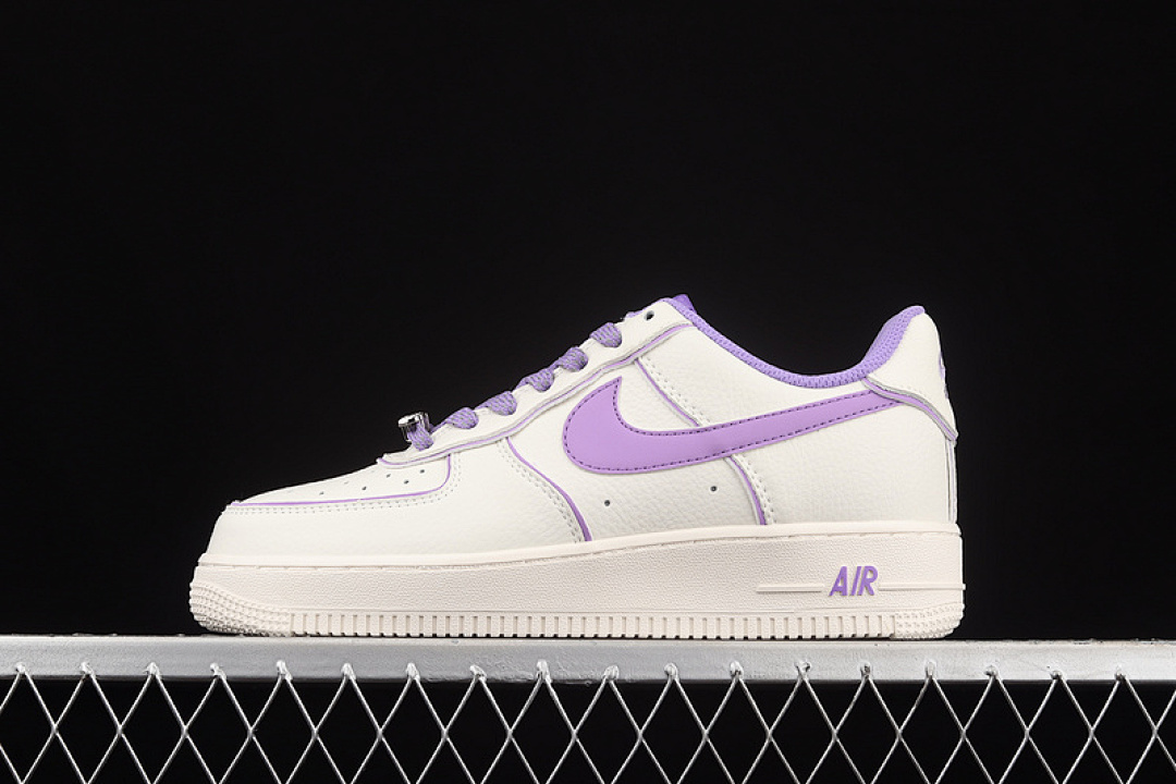 Nike Nike AIR FORCE 1 LOW 07 SU19 BEIGE/BEIGE/LIGHT PURPLE · UH8958-055, photo 1
