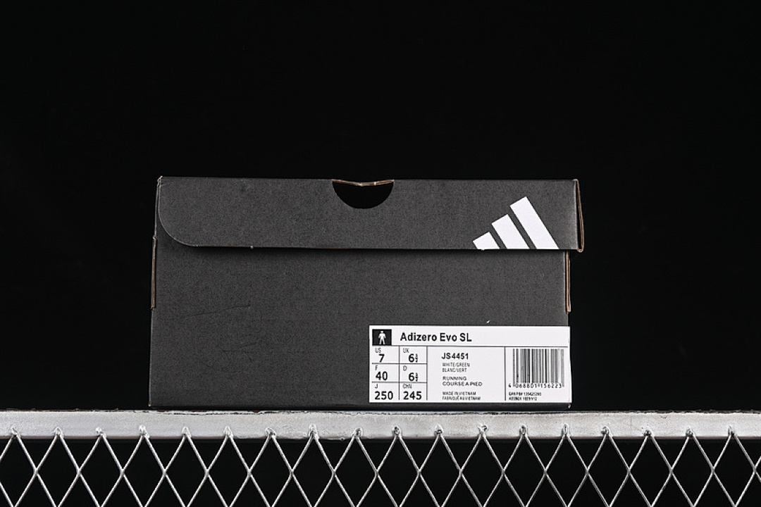 Adidas [JS4451]-[ADIZERO EVO SL WHITE/GREY/GREEN]-[WOMAN:36-39]-[MAN:40-45] - Image 12