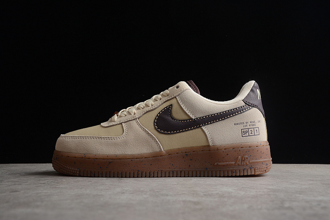 Nike [DD5227-234]-[AIR FORCE 1 LOW COFFEE BEACH/GRAIN/PALE IVORY/MAHOGANY]-[WOMAN:36-39]-[MAN:40-45], photo 1