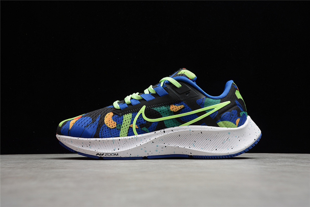 Nike [DD1827-001]-[KELLY ANNA LONDON X AIR ZOOM PEGASUS 38 RUN PAST THE FUTURE BLACK/RACER (BLUE]) - Image 7