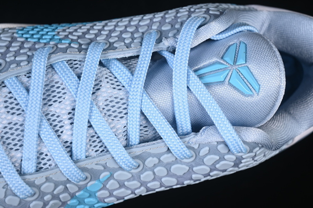 Nike [IO3672-400]-[VI PROTRO 6 MEN'S BASKETBALL SHOES FOG BLUE/GREY/WHITE]-[WOMAN:39]-[MAN:40-47.5] - Image 8