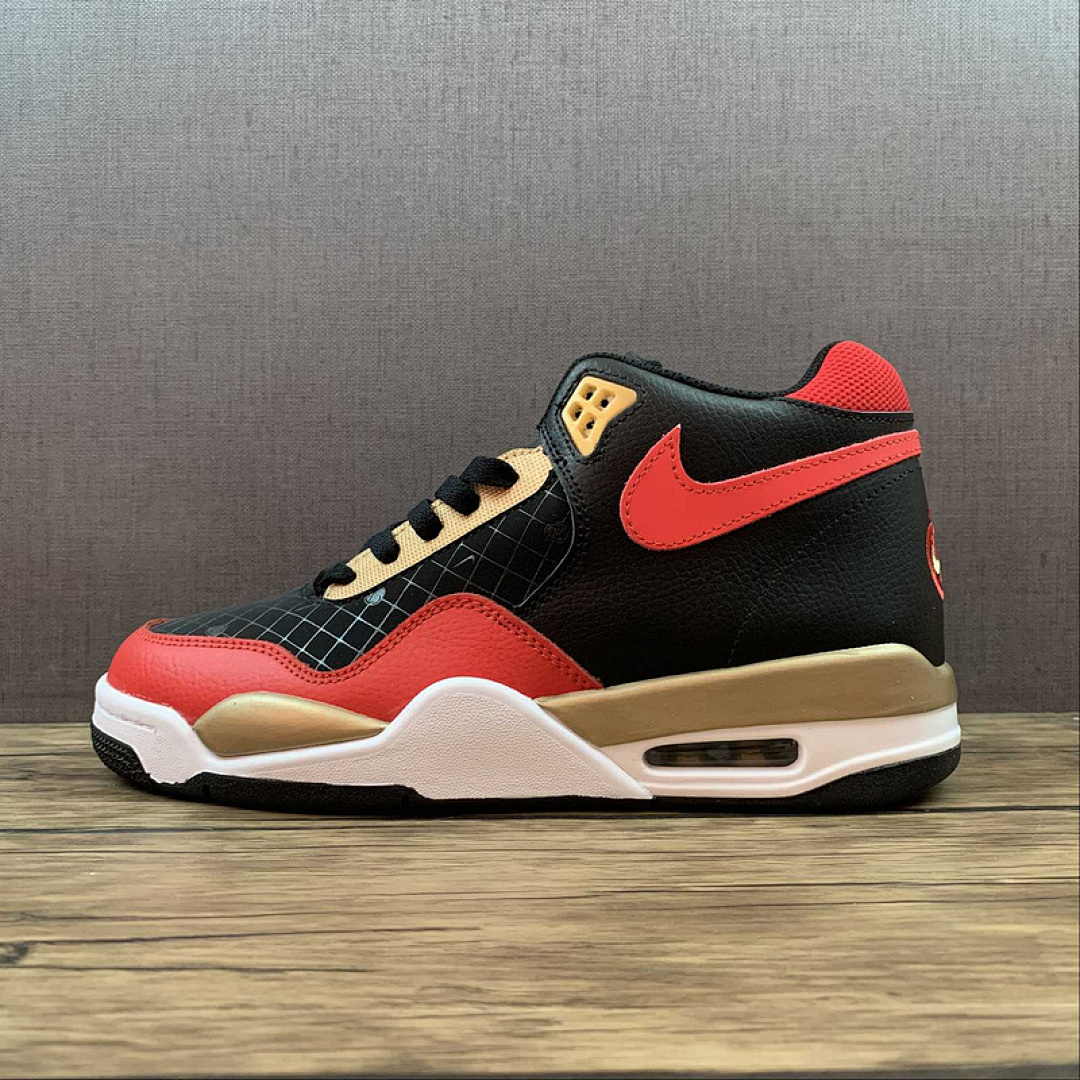 Jordan [DD8493-091]-[AIR FLIGHT LEGACY BLACK/RED/GOLD]-[WOMAN:36-39]-[MAN:40-45], photo 1