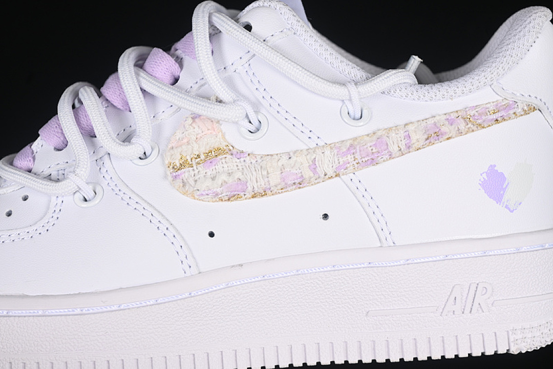 Nike [DH9999-556]-[AIR FORCE 1 07 LOW WHITE/PURPLE]-[WOMAN:36-39]-[MAN:40-45] - Image 8