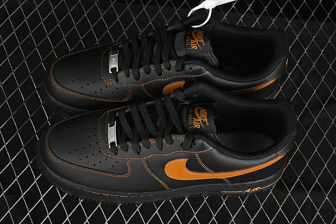 Nike [HQ2037-003]-[AIR FORCE 1 07 LOW BLACK/BROWN]-[WOMAN:36-39]-[MAN:40-45] - Image 11