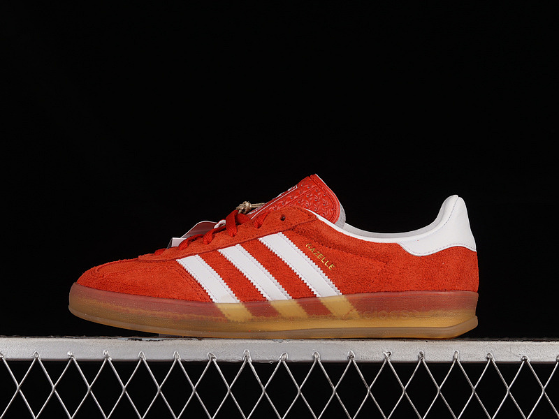 Adidas GAZELLE ORANGE/CLOUD WHITE/GUM · HQ8718, photo 1