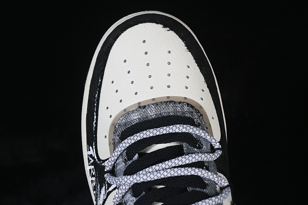 Nike [FB0607-110]-[AIR FORCE 1 07 LOW WHITE/GREY/BLACK]-[WOMAN:36-39]-[MAN:40-45] - Image 10