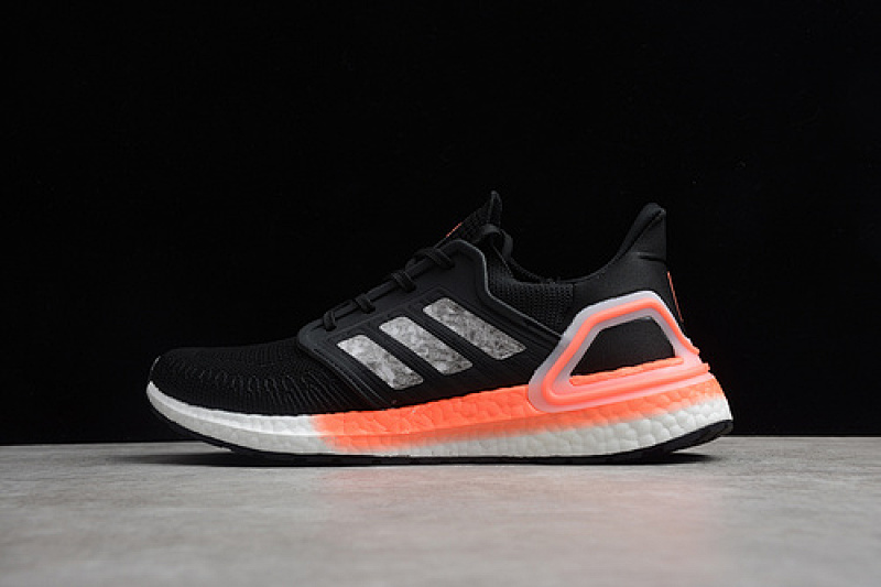 On Running On Running ULTRABOOST 20 SHOES CORE BLACK/CLOUD WHITE/SIGNAL CORAL · EG0756, photo 1