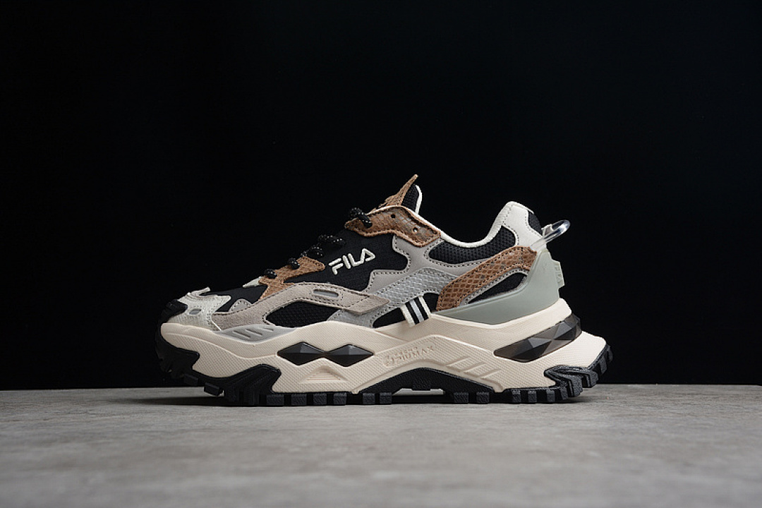 Fila Fila [T12W145225FBD]-[FI*LA FUSION SHOES BLACK/GREY/BROWN-BEIGE]-[WOMAN:35.5-40], photo 1